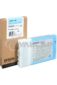Картридж струйный Epson C13T603500 светло-голубой для Epson St Pro 7800/9800/7880/9880 (220мл)