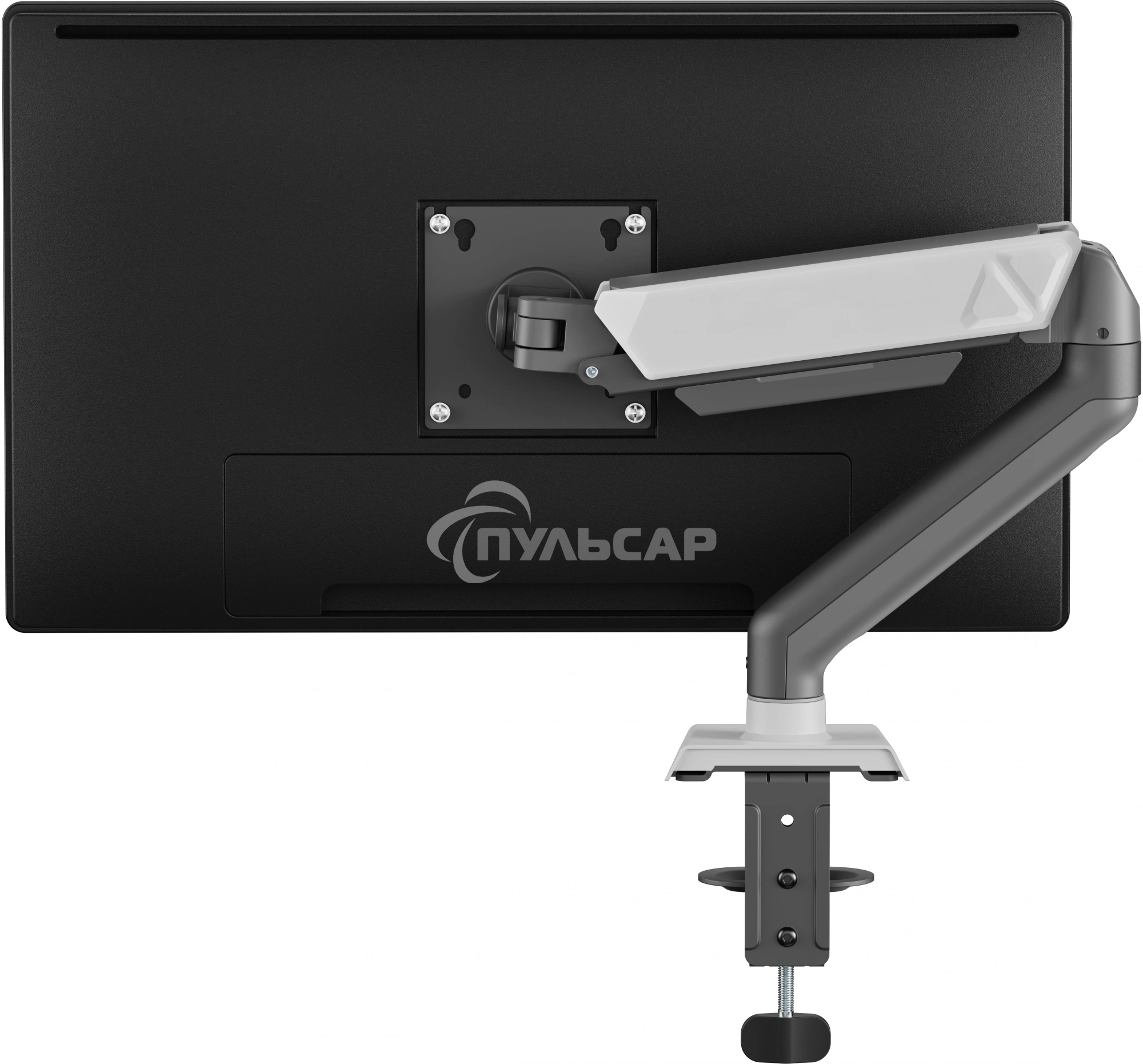 Кронштейн для мониторов ЖК Digma D-MM101 серый 17