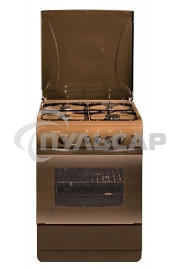 Плита газовая Gefest ПГ 1200 С6 К19 коричневый, конфорок 4 шт, духовка 63 л, 60 см x 85 см x 60 см