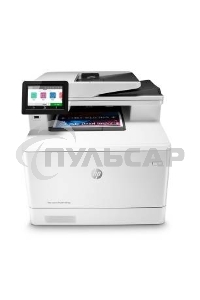 МФУ лазерное HP LaserJet Pro M479fdn (W1A79A), A4, цветной, печ. до 27 стр/мин., скан. до 29 стр/мин. (ч/б) 20 стр/мин. (цвет), 600 x 600 dpi (печать) 1200x1200dpi (скан.), USB, RJ-45, Air Print, Mopria