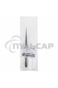 Пинцет прямой, узкий, рифленый 145 мм ПРОФИ