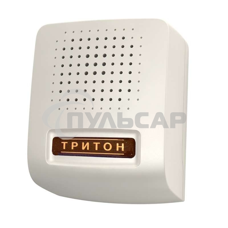 Звонок проводной Соло соловей 220В 80-90дБА бел. Тритон СЛ-05
