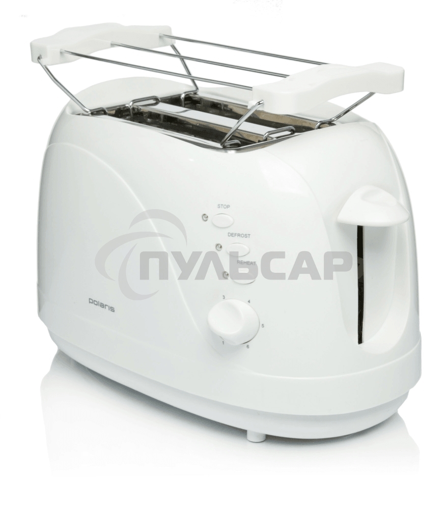 Тостер Polaris PET 0702L 750Вт белый