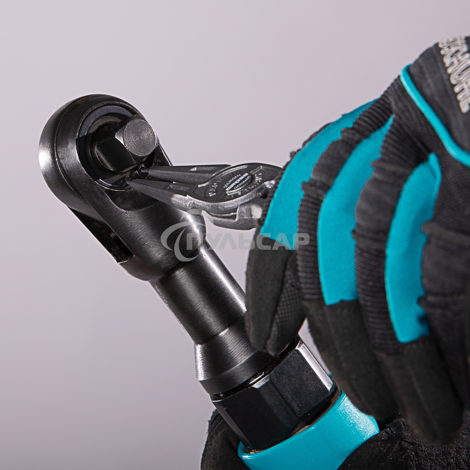 Съемник, 175 мм, для внутренних стопорных колец (19-60 мм), прямые губки (сжим)Gross