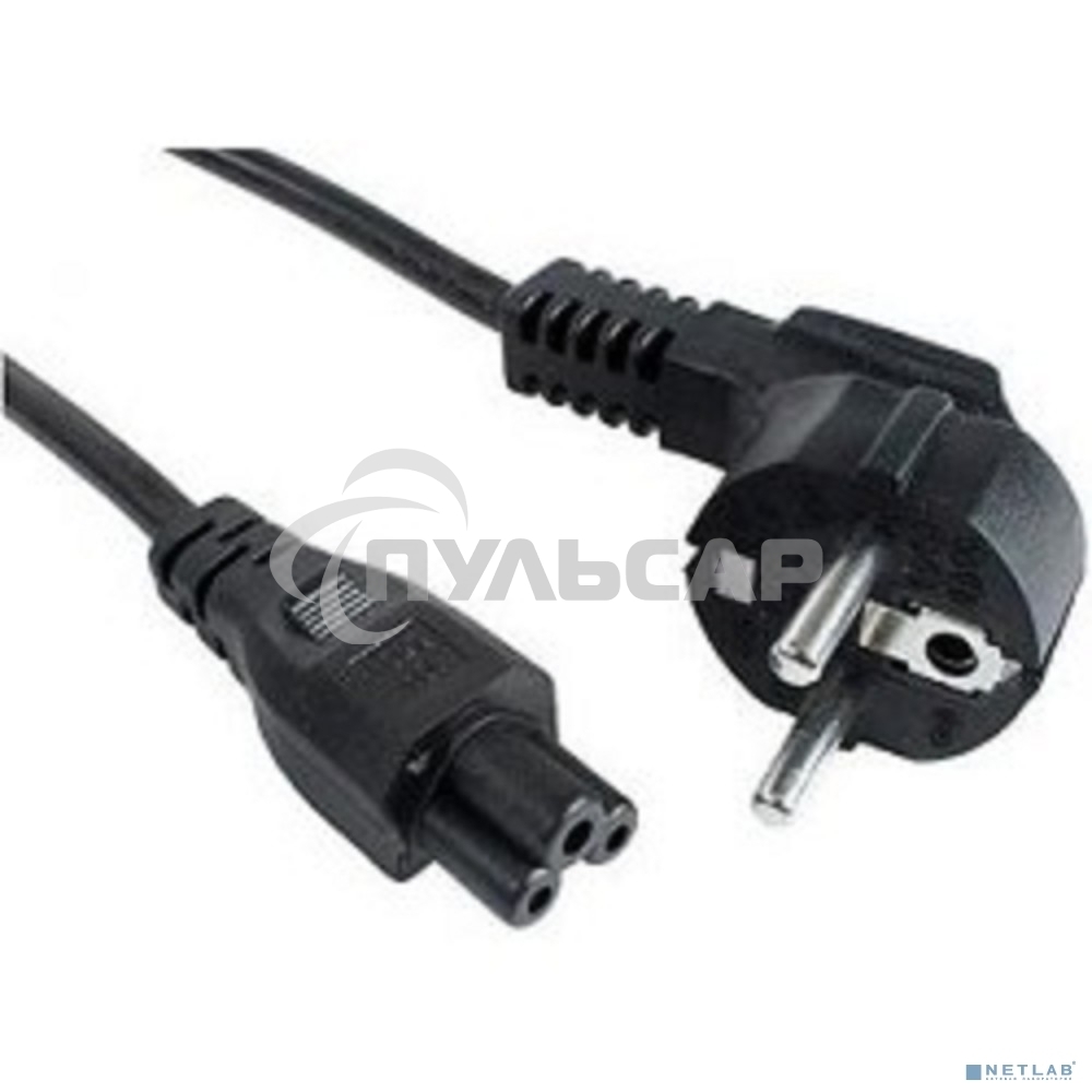 Кабель питания для ноутбуков Gembird/Cablexpert, 3м, Schuko- C5, 10А (PC-186-ML12-3M)