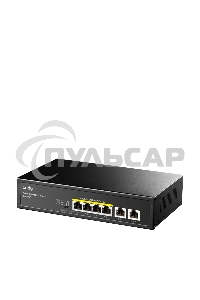 Коммутатор Cudy GS1006P (L2) 6x1Gbит/с 6PoE+ неуправляемый