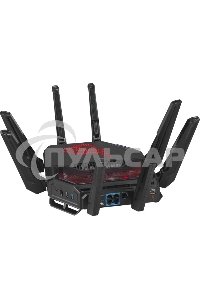 Маршрутизатор ASUS GT-BE19000, черный/красный, 90IG0850-MO9A0V
