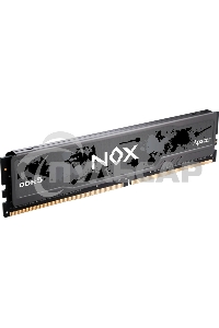 Оперативная память Apacer Nox, DDR5, 16Gb (1x16 Gb), 6000 MHz, CL40, DIMM, радиатор, черный