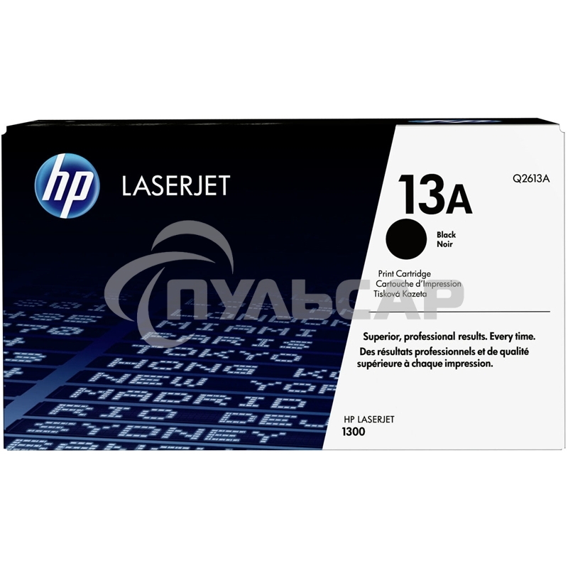 Картридж лазерный HP Q2613A черный LaserJet 1300 (2 500 стр.)