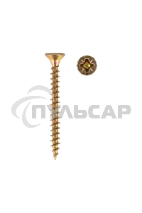 Саморез универсальный KRANZ 3х40, желтый цинк, упаковка поставщика ( 12 000 шт. )