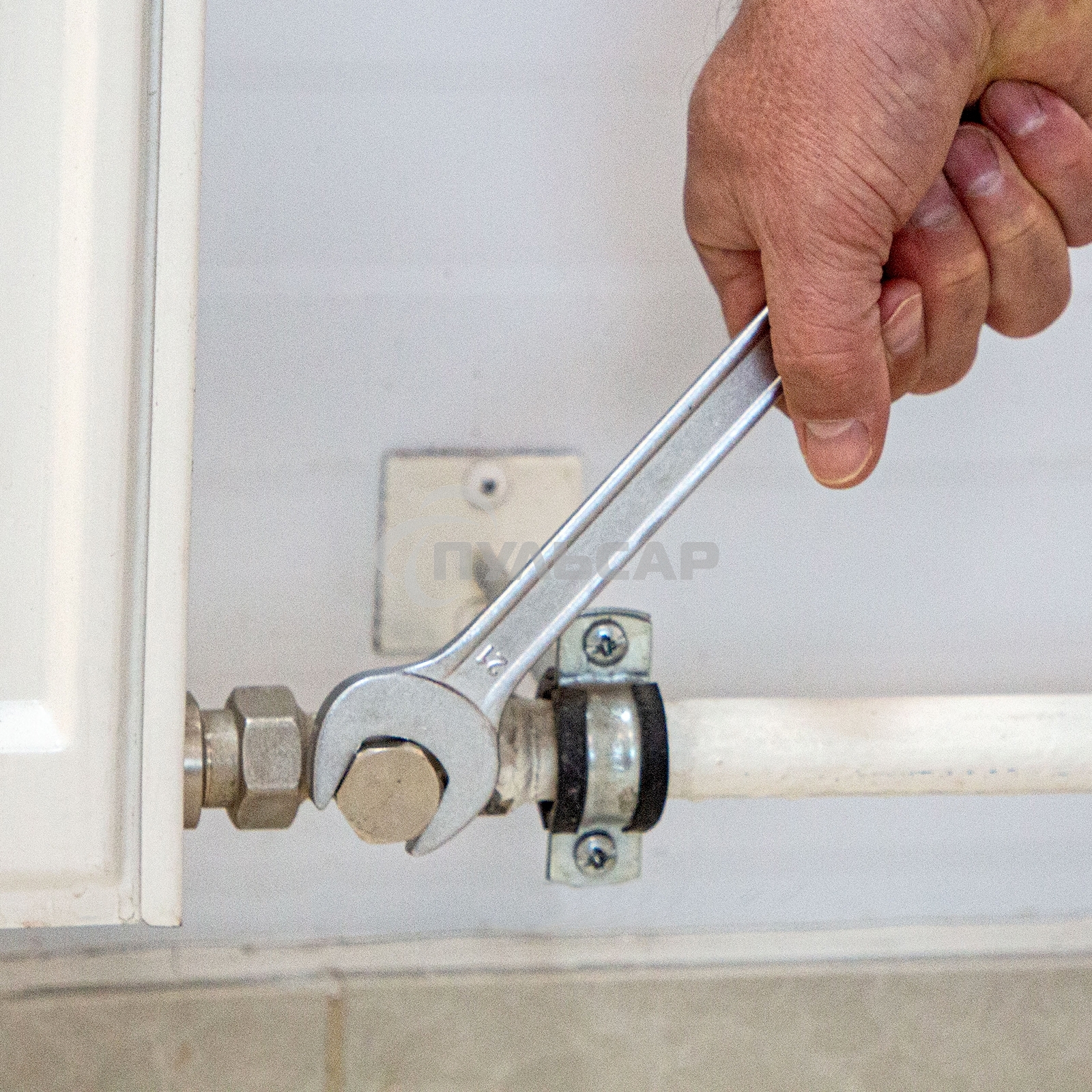 Набор ключей комбинированных, 6 - 19 мм, хромированные, 8 шт. Sparta 154605