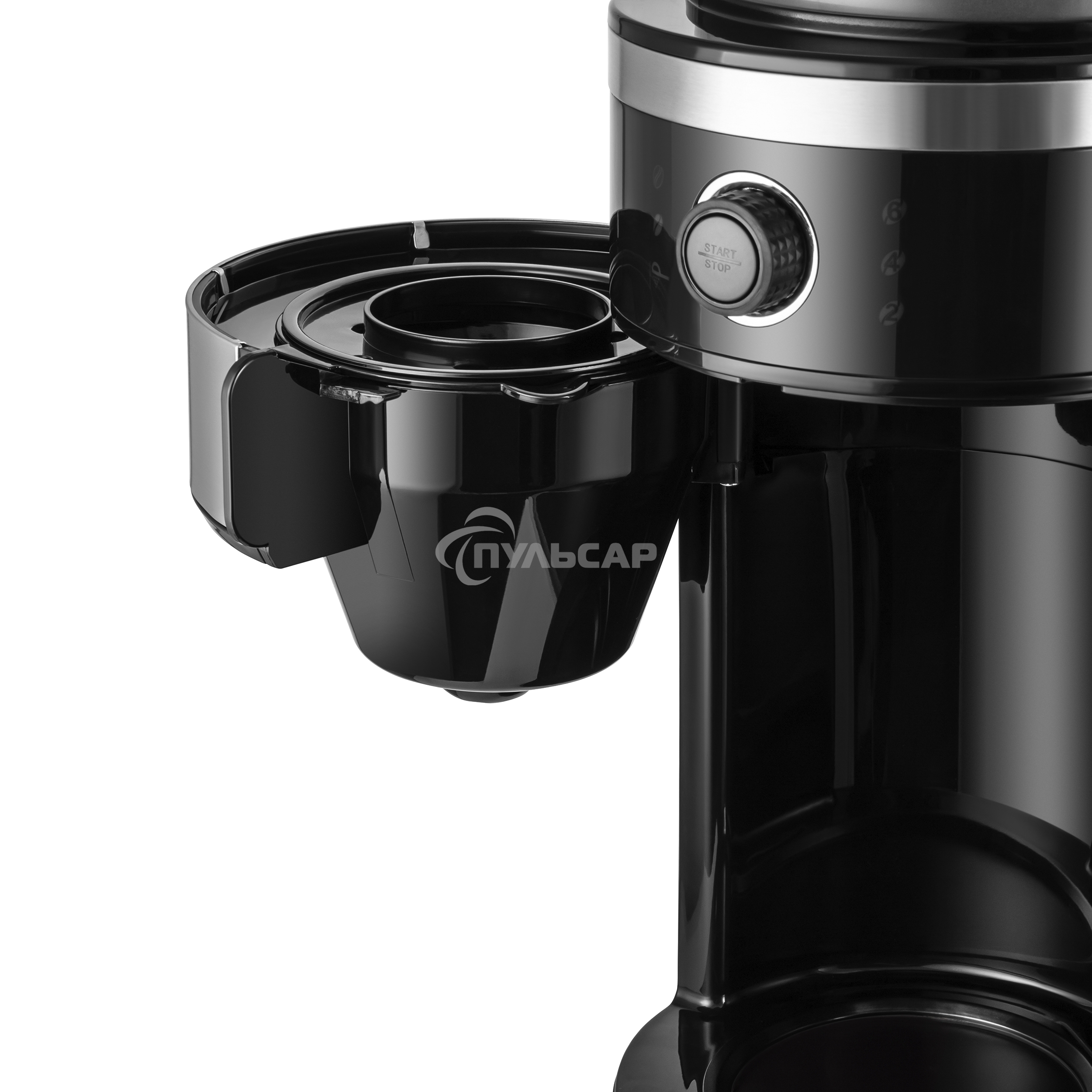 Кофеварка капельная Maunfeld MF-731BK черный, исп. кофе - зерновой/молотый, 0.83 л, 820 Вт.