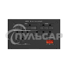 Блок питания PCCooler P5-YS850-G1F, 850Вт, 80 PLUS Gold, 135мм, модульный, черный