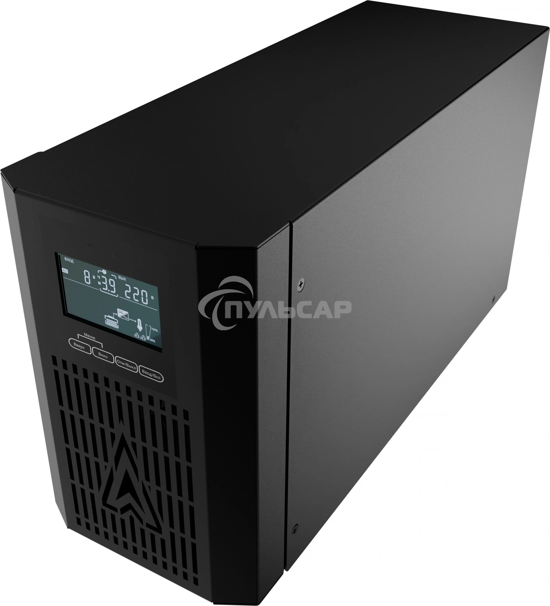Источник бесперебойного питания Импульс ФОРА 1000 1000Вт 1000ВА черный
