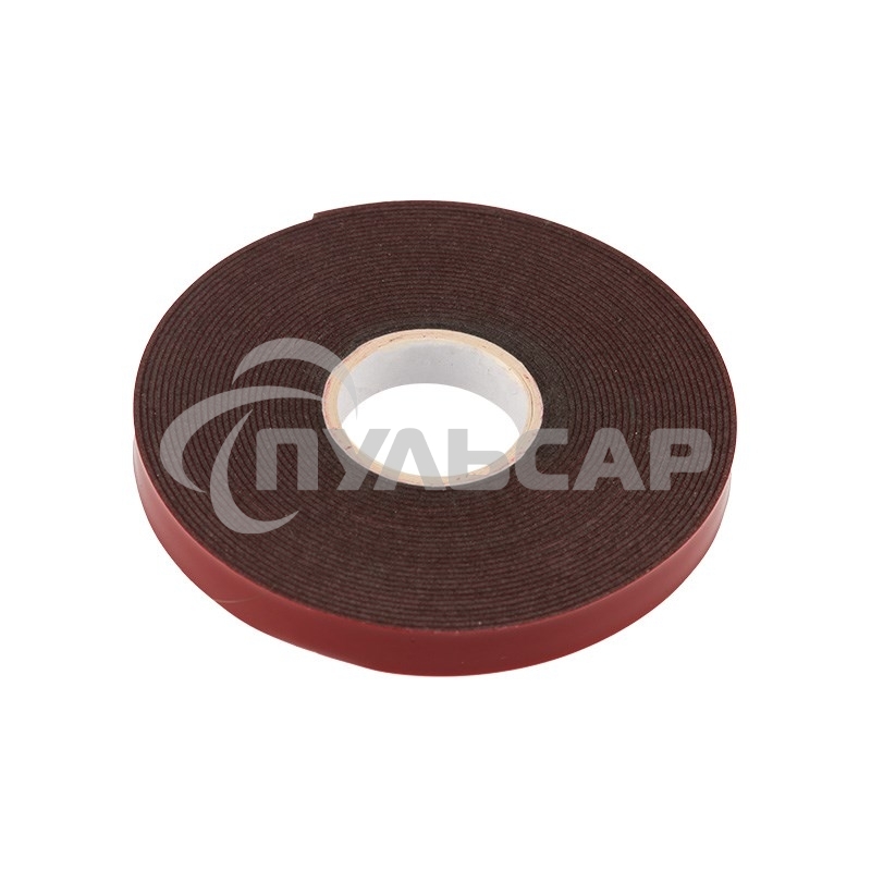 Двухсторонний скотч, серый, на HBA акриловой основе, 9 мм, ролик 5 м 09-6009 Rexant