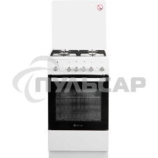 Плита комбинированная De Luxe 5040.40ГЭ (КР) ЧР белый, конфорок 4 шт, духовка 43 л, 50 см x 85 см x 50 см Плита комбинированная De Luxe 5040.40ГЭ (КР) ЧР белый, конфорок 4 шт, духовка 43 л, 50 см x 85 см x 50 см