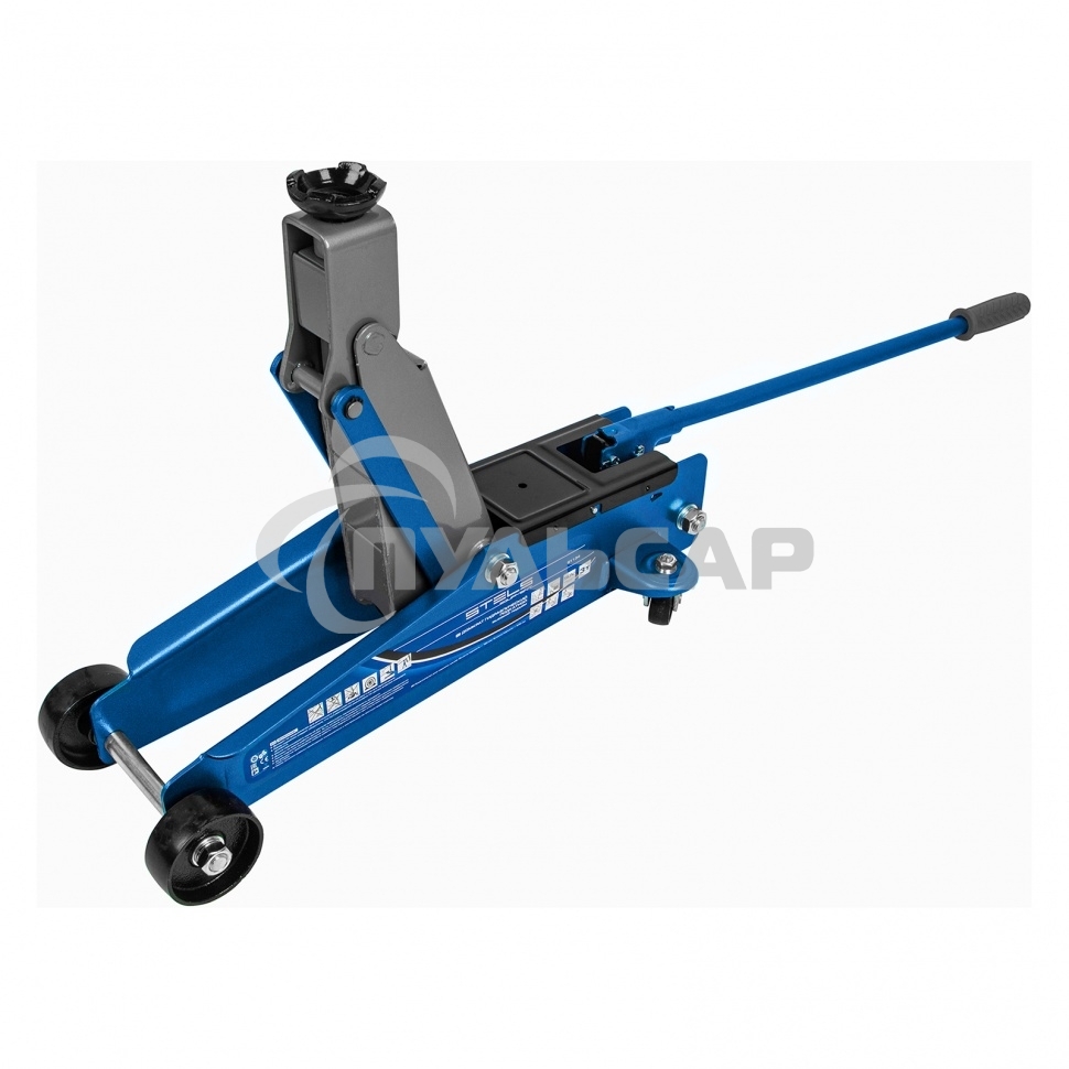 Домкрат STELS 51134гидравлический подкатной высокий подъем 3т suv 190-535мм