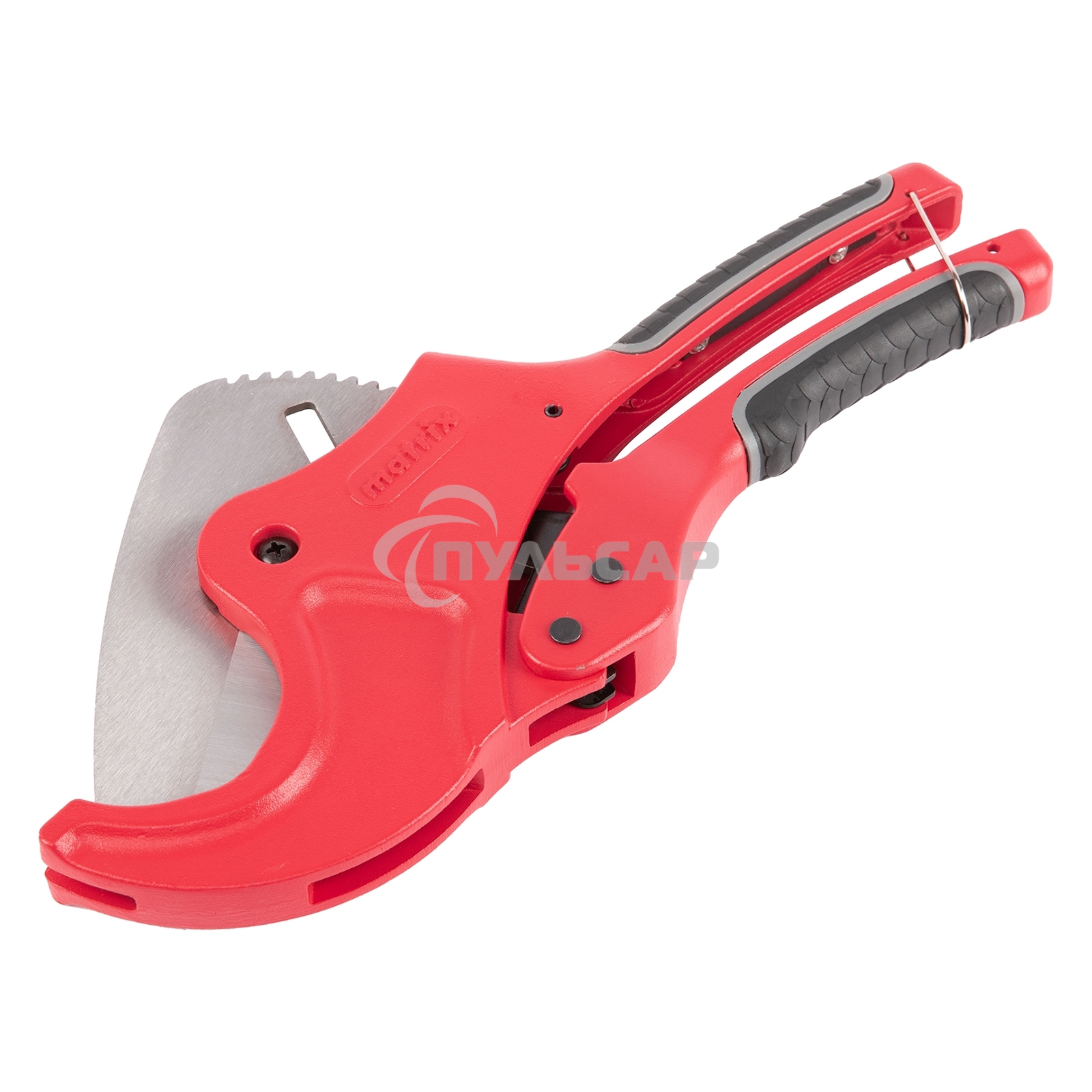 Ножницы Matrix для резки изделий из ПВХ, D до 63 мм, лезвие из нерж. стали, автоматич.