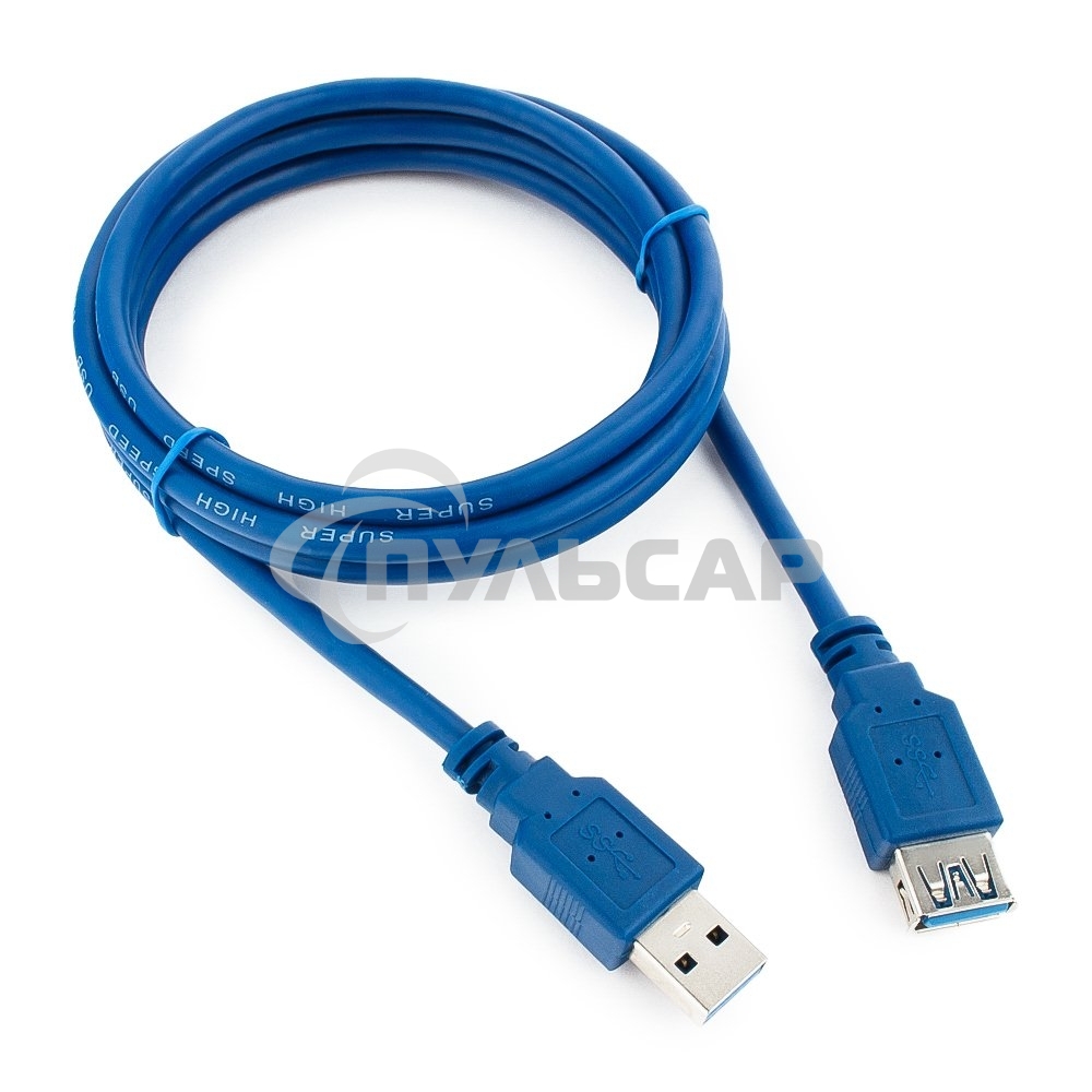 Кабель Gembird PRO CCP-USB3-AMAF-6, USB 3.0 кабель удлинительный 1.8м AM/AF позол. контакты, пакет