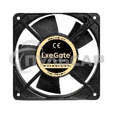 Вентилятор для корпуса ExeGate EX12025BAT черный, 120 мм, 2200 об/мин, 32 дБ
