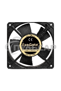 Вентилятор для корпуса ExeGate EX12025BAT черный, 120 мм, 2200 об/мин, 32 дБ