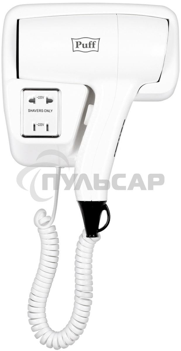 Фен Puff 1201B 1200Вт белый