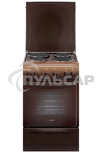 Плита электрическая Gefest 5140-01 0001 коричневый, конфорок 4 электрических, духовка 55 л, 50 см x 85 см x 58.5 см