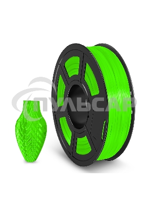 Филамент NVPRINT TPU Trans. Green для 3D печати диаметр 1.75мм длина 165 метров масса 0,5 кг