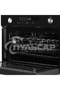 Компактный духовой шкаф с функцией СВЧ Maunfeld MCMO5015MFB