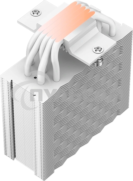 Кулер для процессора PCCooler RZ500 белый 120мм алюминий+медь 2200rpm 32db 4-pin 250W 155мм