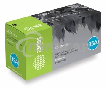 Картридж лазерный Cactus CS-CB435AS черный (1500 стр.) для HP Laser Jet P1005/P1006