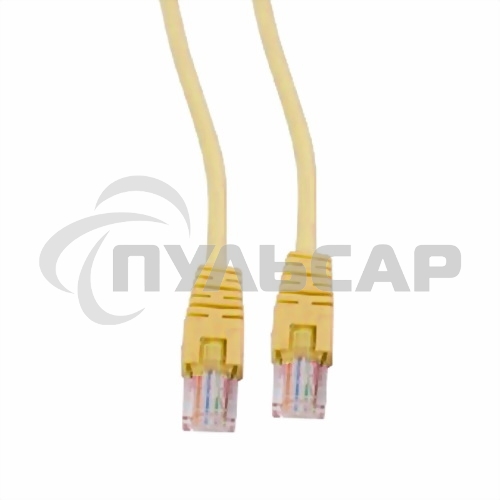 Патч-корд FTP Cablexpert кат.6, 5м, литой, многожильный (желтый)