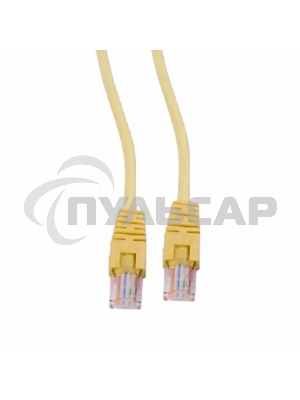 Патч-корд FTP Cablexpert кат.6, 5м, литой, многожильный (желтый)