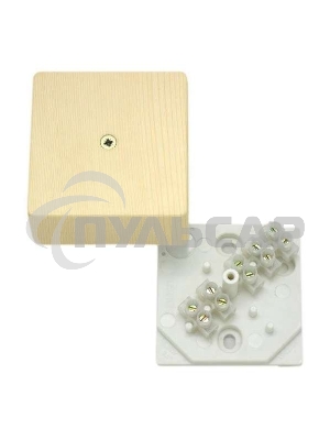 Коробка распр. ОП 60х60х30 с клемн. сосна HEGEL КРК2701 0201-И