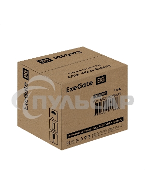 Аккумуляторная батарея ExeGate GP12400 (12V 40Ah, под болт М6)