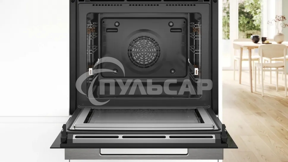 Духовой шкаф электрический Bosch Serie 8 HMG776NB1 черный