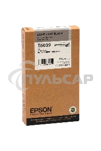 Картридж струйный Epson C13T603900 светло-серый для Epson Sty Pro 7800/9800/7880/9880 (220мл)