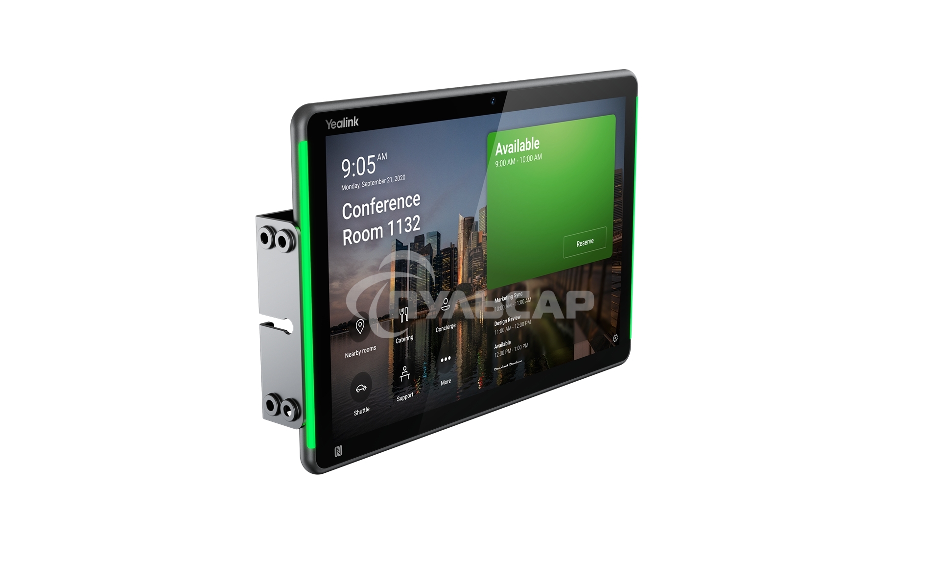 Панель бронирования переговорных комнат Yealink RoomPanel Plus Meeting room booking panel 10