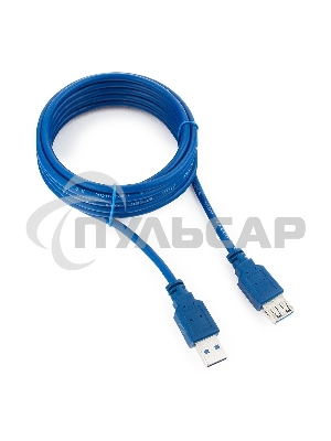Кабель Gembird PRO CCP-USB3-AMAF-10, USB 3.0 кабель удлинительный 3.0м AM/AF позол. контакты, пакет