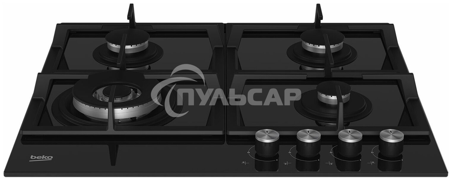Газовая варочная панель Beko HILW 64225 S, черный
