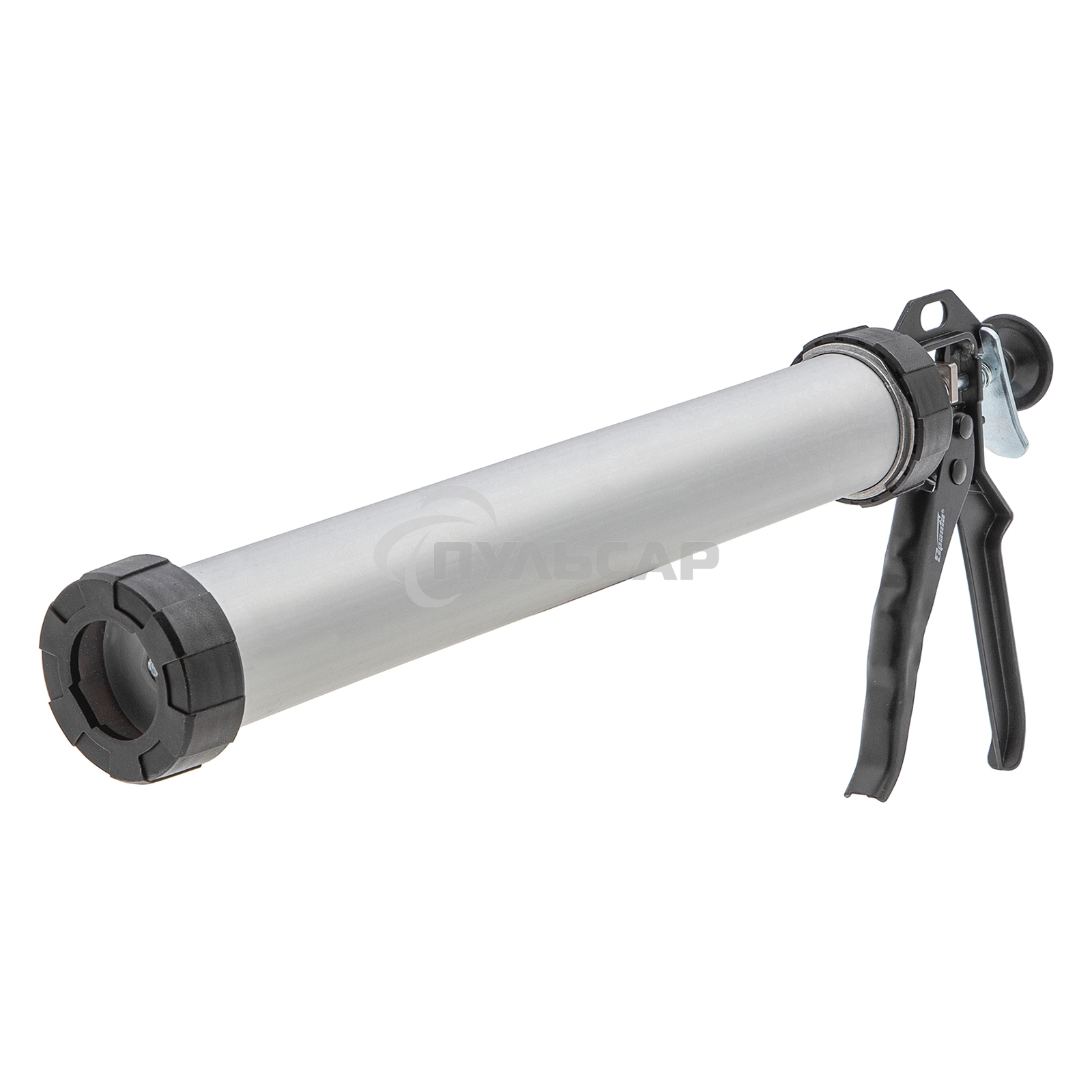 Пистолет для герметика SPARTA 886485 750мл ''закрытый'' алюминиевый корпус круглый шток 8 мм