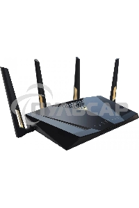 Маршрутизатор ASUS RT-BE88U, черный/желтый, 90IG08V0-MO3N0V