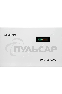 Стабилизатор напряжения Smartwatt AVR Slim 10000RW 10000ВА белый