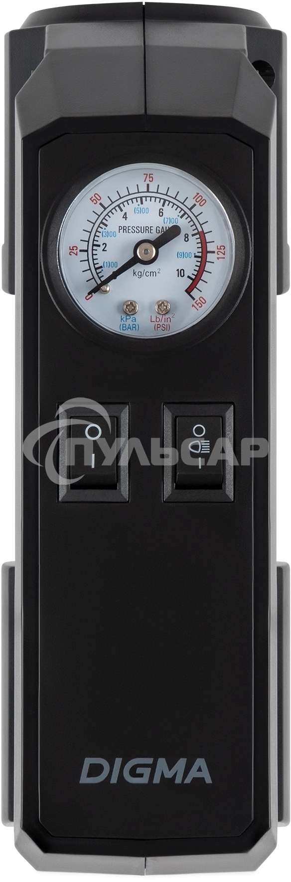 Автомобильный компрессор Digma QBK-150 шланг 0.6м