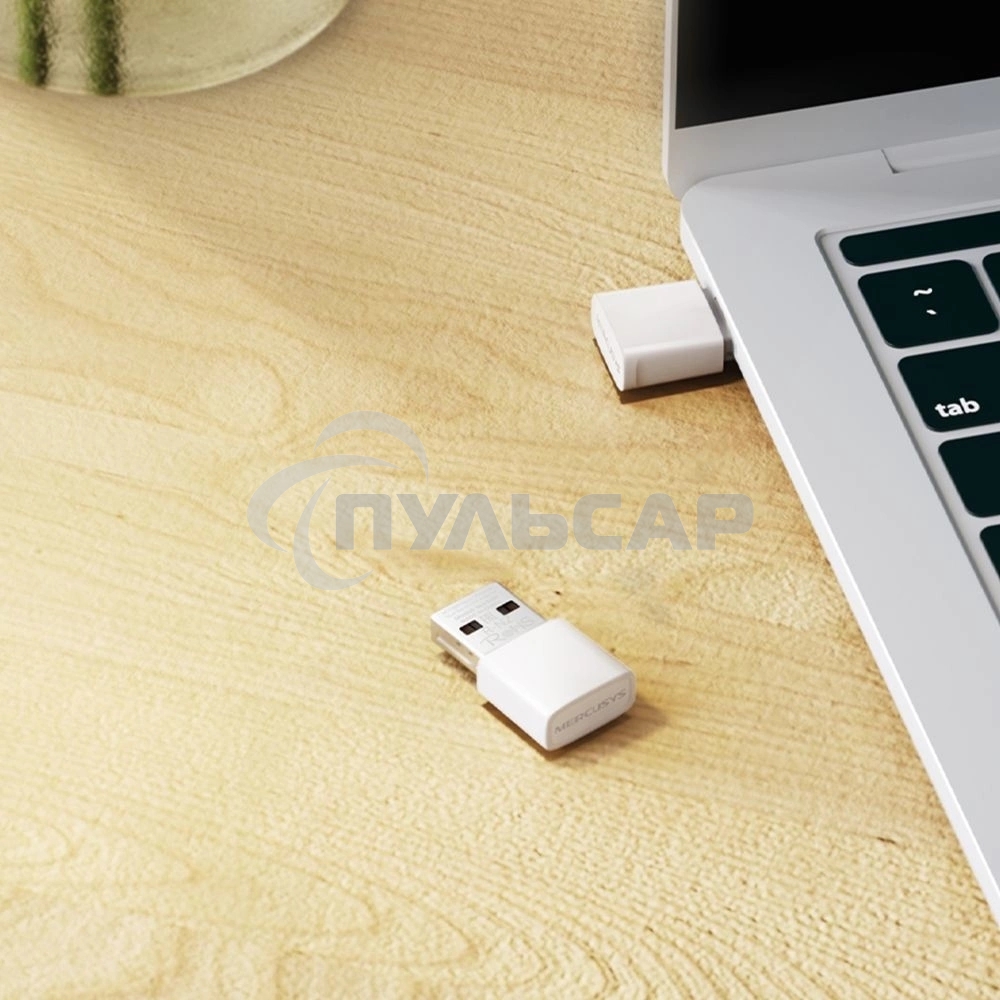Mercusys MA30N Сверхкомпактный двухдиапазонный USB-адаптер Wi-Fi AC1300