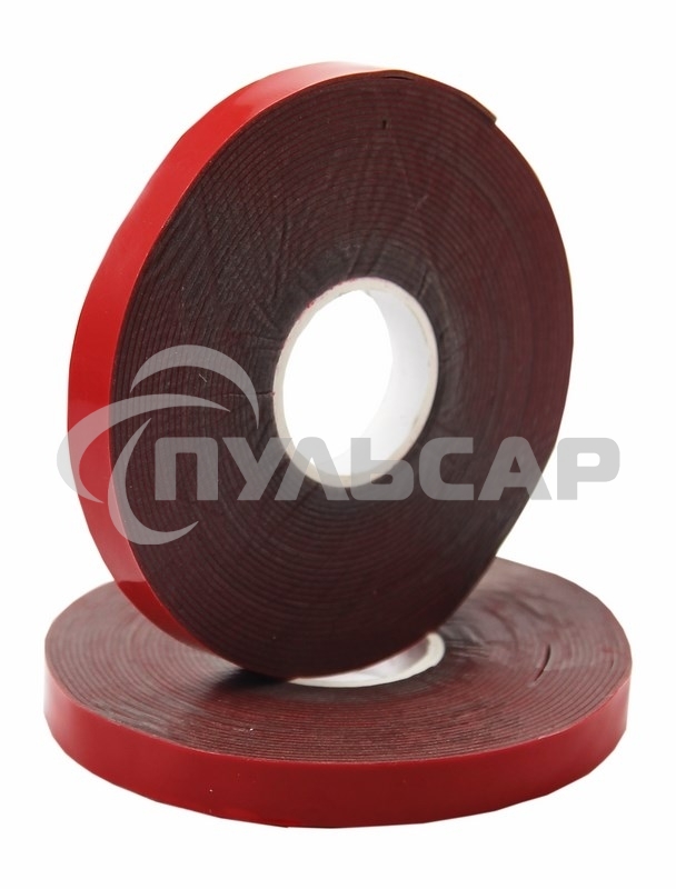 Двухсторонний скотч Rexant, серый, на HBA акриловой основе, 6 мм, ролик 5 м