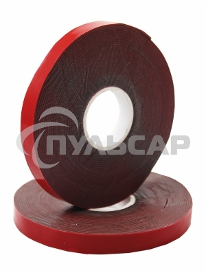 Двухсторонний скотч Rexant, серый, на HBA акриловой основе, 6 мм, ролик 5 м