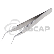 Пинцет изогнутый, узкий 125 мм (блистер) Rexant