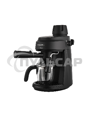 Кофемашина рожковая Maunfeld MF-733BK черный, исп. кофе - молотый, 0.24 л, 870 Вт, 4 бар