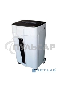 Шредер Office Kit S240 3.9x25 (секр.P-4)/фрагменты/22лист./40лтр./скрепки/скобы/пл.карты/CD